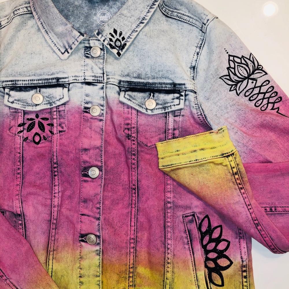 Customized jean jacket - Picture 4 of 7